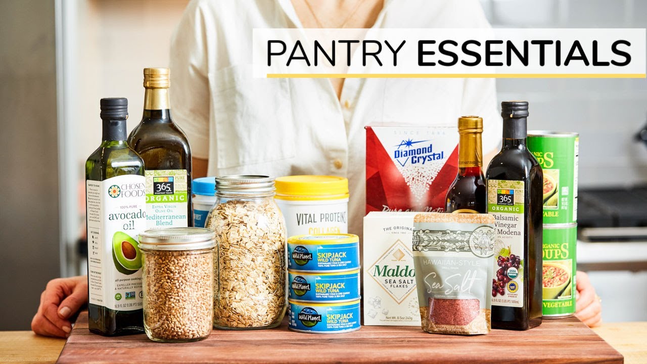 Pantry Essentials – A Well Stocked Kitchen