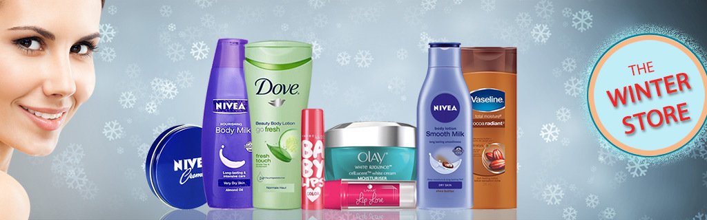 winter beauty products