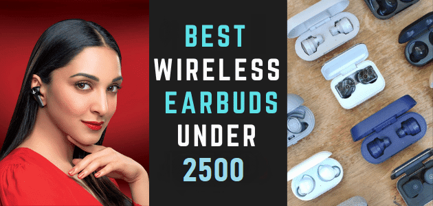 wireless earbuds under 2500