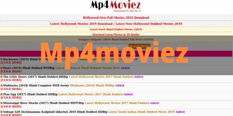 Mp4moviez – Website to Download HD Movies in High Quality